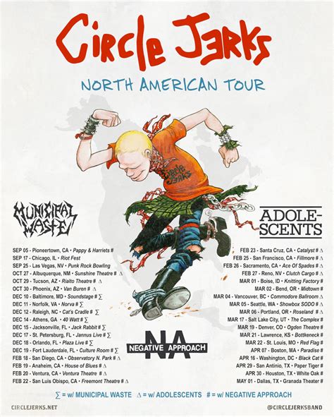 Circle Jerks Unveil Rescheduled 40th Anniversary Tour Exclaim