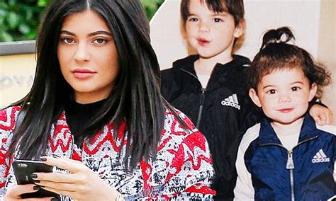 kylie jenner rocks adidas tracksuit in throwback with sister kendall before puma sponsorship