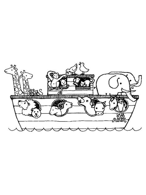 noah ark coloring pages  coloring sheets noahs ark animals