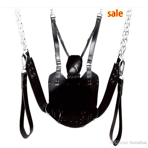 Wholesale Leather Sex Love Swing Black Fetish Heavy Real