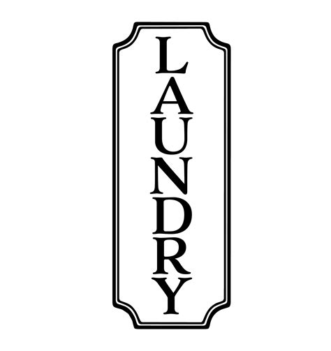 laundry sign vinyl wall decal laundry room decal vinyl lettering