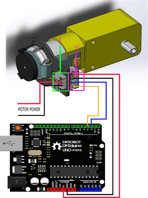 andromina robot v 2 0 encoder de cuadratura y arduino