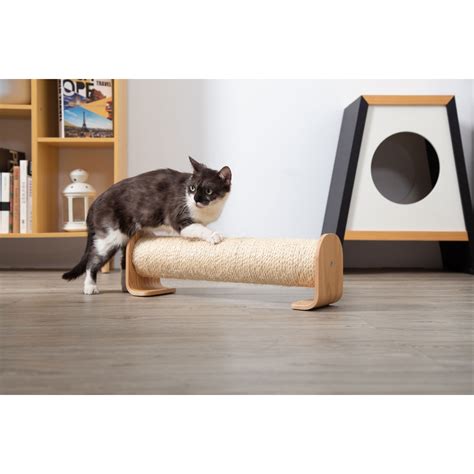wall mounted or floor standing cat scratching post catwallshelves