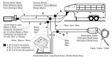 wiring diagram  utility trailer  electric brakes