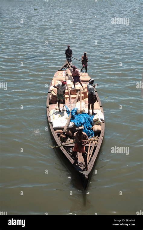 goods carrying boat high resolution stock photography  images alamy