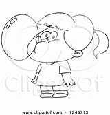 Gum Clipart Blowing Bubble Girl Little Illustration Yayayoyo Royalty Vector Chewing Nose Coloring Pages 2021 Clip Illustrations Clipground Clipartof sketch template