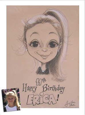 happy birthday erica caricatures  rick