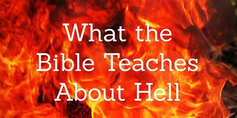 bible teaches  hell hb charles jr