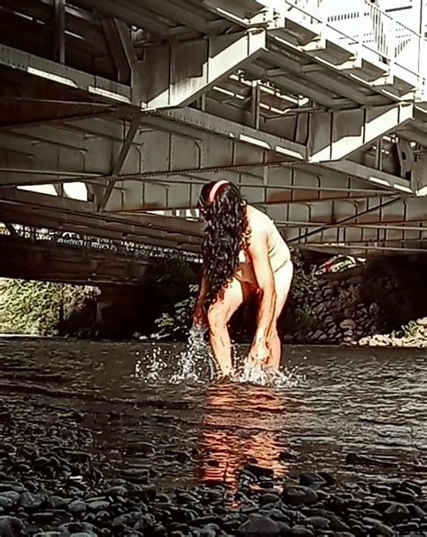 lexiee playing in the river 16 pics xhamster