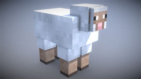 minecraft sheep    model  vincent yanez