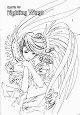 Goddess Anime Template sketch template