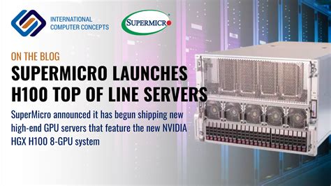 supermicro launches  top   servers  ai training deep