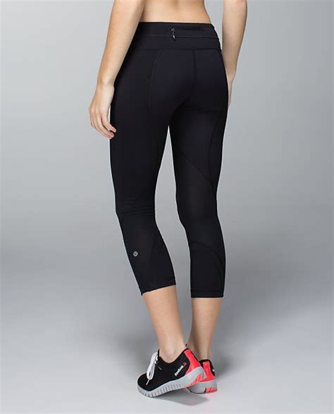 lululemon run inspire crop ii with images clothes fitness wear
