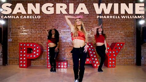 pharrell williams x camila cabello sangria wine dance tutorial mandy jiroux youtube
