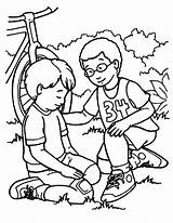 Kindness Acts Lds Bestcoloringpagesforkids Samaritan Kidsplaycolor sketch template