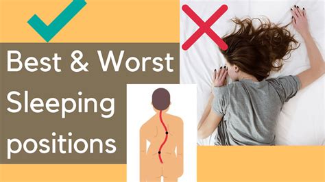 best and worst sleeping positions for scoliosis yogaberry