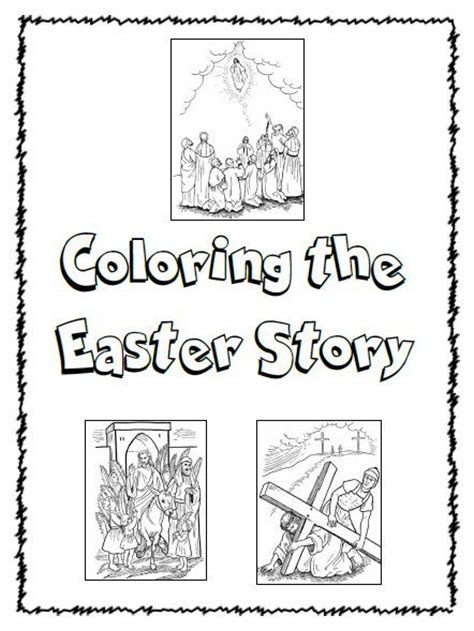 coloring pages   easter story coloring walls
