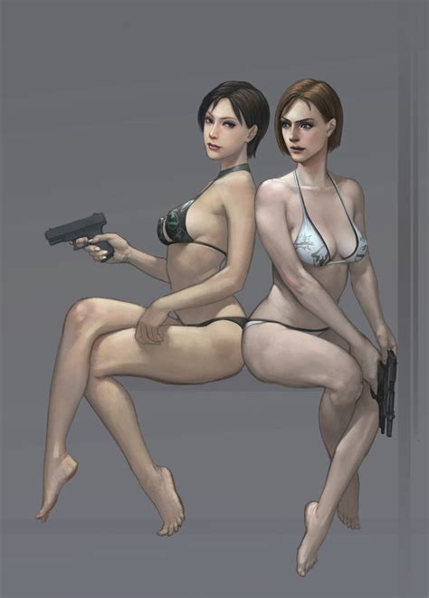 Jill Valentine And Ada Wong Resident Evil And 2 More