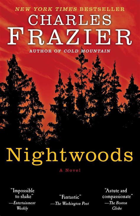 nightwoods  charles frazier novels literary fiction books