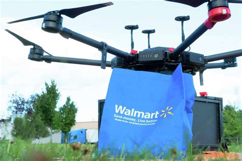 walmart tests drone delivery  escalating amazon