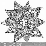Coloring Christmas Adults Pages Adult Holiday Printable Poinsettia Mandala Grown Ups Colouring Detailed Sheets Etsy Instant Mandalas Gift Color Pdf sketch template