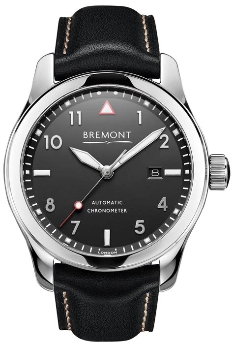 bremont watch solo polished black solo pb r watch jura watches