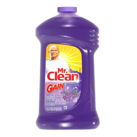 clean  fl oz multi purpose liquid cleaner  gain lavender scent