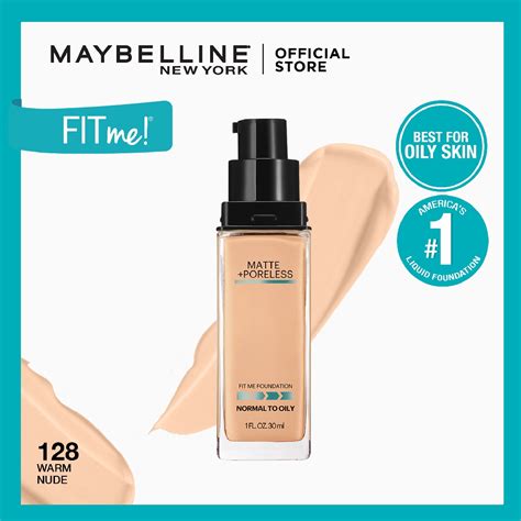 maybelline fit  matte poreless liquid foundation  ml  pump shopee philippines