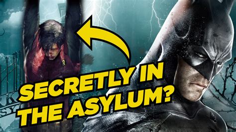 Batman Arkham Asylum 10 Coolest Easter Eggs Secrets