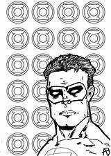 Fumetti Adulti Greenlantern Justcolor Coloriages Inspiré Héro Adultes Tintin Lotus Personages sketch template