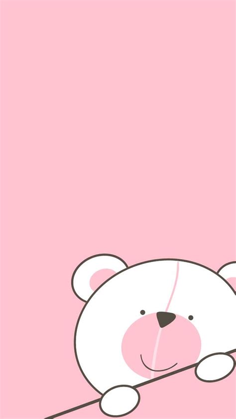 teddy bear background cute pinterest pink