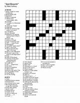 Crossword Desserts Mgwcc 6th Friday January Just Team Friends sketch template