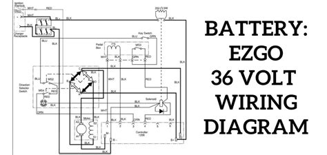 ezgo battery wiring diagram  wiring draw