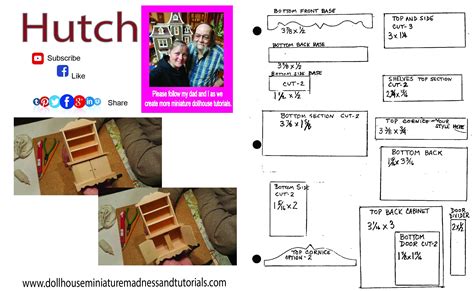 cardboard dollhouse plans guide patterns  printable