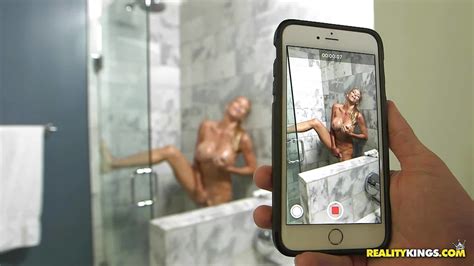 alexis fawx caught on masturbating in the shower porntube