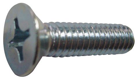 Fabory 10 32 Machine Screw Flat Phillips Carbon Steel Zinc Plated