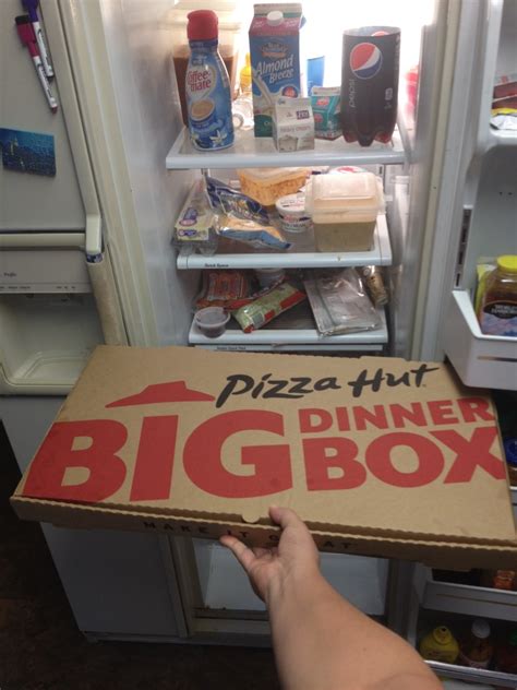 The Pizza Box Will Not Fit In My Fridge [pic