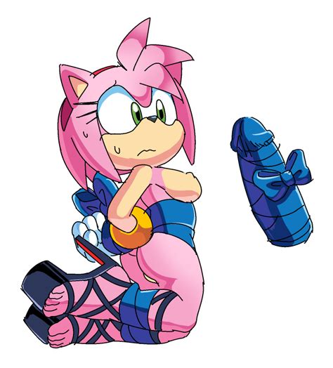 rule 34 2016 amy rose anthro arms behind back arms tied ass bdsm
