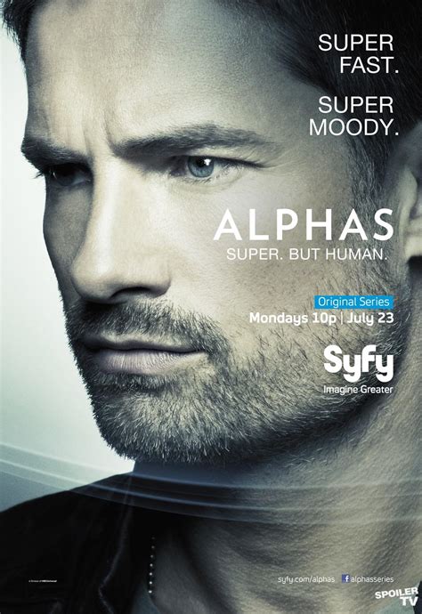 alphas poster gallery tv series posters  cast