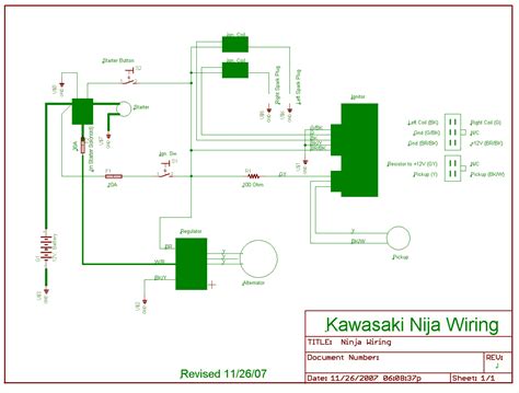 wiring diagram ninja  home wiring diagram