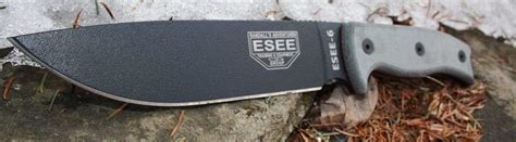 esee  knife review  depth evaluation  rigged
