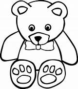 Teddy Bear Clipart Cute Clipartfest Wikiclipart sketch template
