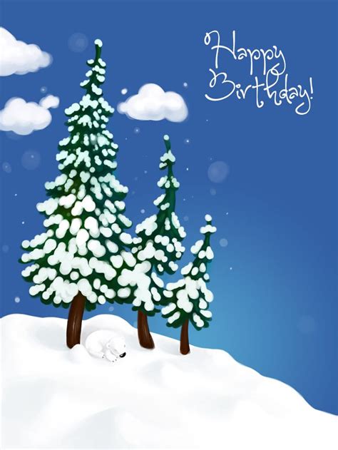 winter birthday  birthday wishes birthday wishes