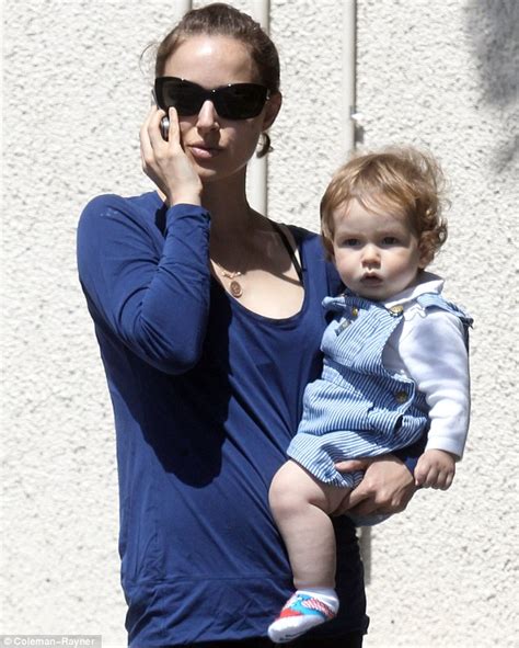 Natalie Portman Brings Some Son Shine As She Heads To The Market With