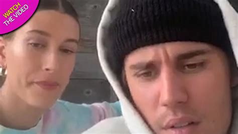 Justin And Hailey Bieber Strip Off To Swim In A Creek On Loved Up Trip