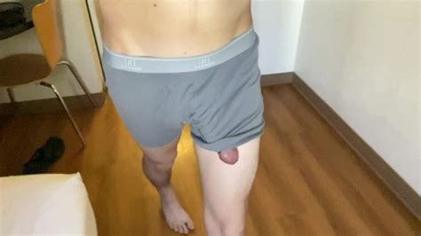 Je Me Chauffe Dans Un Motel Culottes De Boxer Renflement Hd 60fps