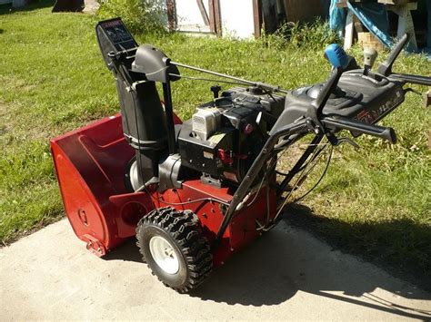 toro snow blower power max lxe hp tecumseh snow king bodnarus auctioneering