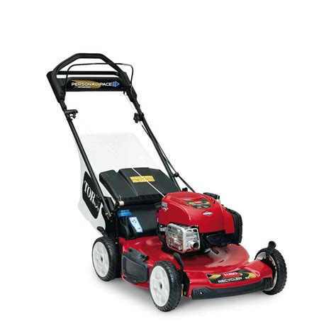 toro recycler  briggs stratton high wheel variable speed gas walk   propelled lawn