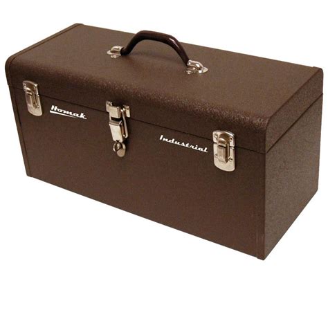 Homak Professional 20 In Industrial Tool Box In Brown Wrinkle