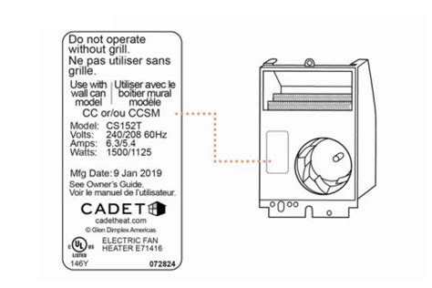 cadet wall heater wiring diagram wiring digital  schematic